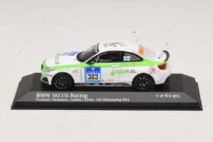 BMW M235i ToolFuel #303 Krohn 24 Hours of Nurburgring 2014 Minichamps 1:43 437142403 Métal