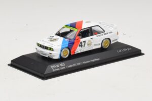 BMW M3 E30 M-Team Linder #47 Vogt / Herger Winners ETC Zolder 1987 Minichamps 1:43 430872047 Métal — image 2 sur 4