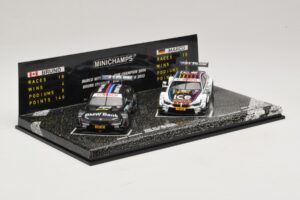 BMW M3 & M4 DTM Champions Set B. Spengler / M. Wittmann 2012 & 2014 Minichamps 1:43 412020723 Métal — image 2 sur 5