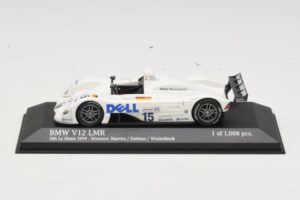 BMW V12 LMR #15 P. Martini / Y. Dalmas / J. Winkelhock 24 Hours of Le Mans Winner 1999 Minichamps 1:43 430992915 Métal