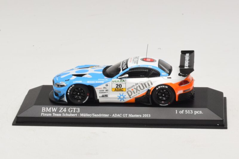 BMW Z4 GT3 Pixum #20 Müller / Sandritter ADAC GT Masters 2013 Minichamps 1:43 BMW Z4 GT3 Pixum #20 Müller / Sandritter ADAC GT Masters 2013 Minichamps 1:43 436132420 Métal
