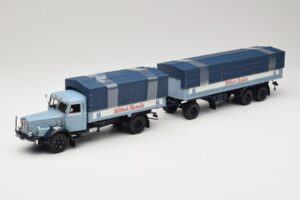 Bussing 8000S13 Pritschenzug Kölner Zucker Minichamps 1:43 499079920 Métal