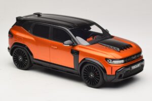 Dacia Duster Mk3 Redust Sport 4x2 Hybrid Metallic Orange Otto 1:18 OT1316 Résine — image 4 sur 6