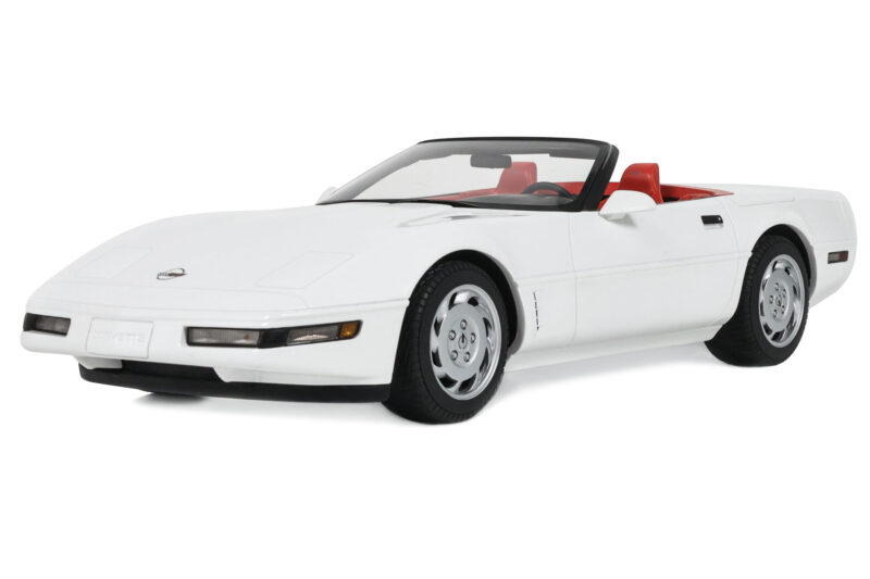 Chevrolet Corvette C4 Cabriolet Arctic White GT Spirit 1:18 GT580 Résine