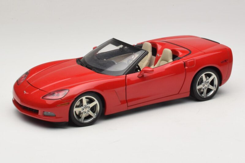 Chevrolet Corvette C6 Cabriolet Rouge AUTOart 1:18 71221 Métal