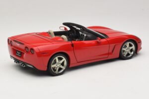Chevrolet Corvette C6 Cabriolet Rouge AUTOart 1:18 71221 Métal — image 3 sur 8