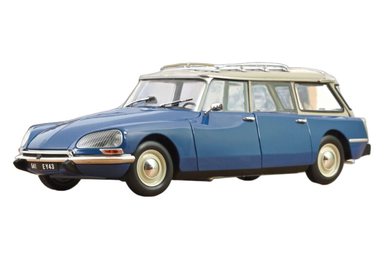 Citroën DS 21 Break Danube Blue Norev 1:18 Citroën DS 21 Break Danube Blue Norev 1:18 181772 Métal