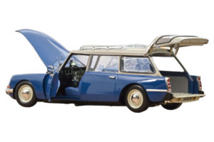 Citroën DS 21 Break Danube Blue Norev 1:18 181772 Métal — image 2 sur 4