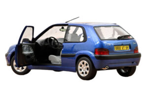 Citroën Saxo VTS Grand Pavois Blue Norev 1:18 181830 Métal — image 2 sur 3