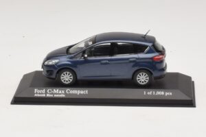 Ford C-Max Compact Bleu Métallisé Minichamps 1:43 400089001 Métal