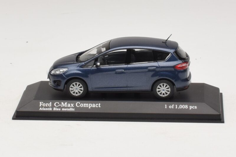 Ford C-Max Compact Bleu Métallisé Minichamps 1:43 400089001 Métal