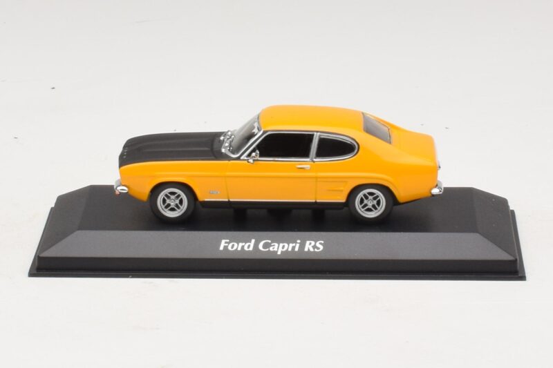 Ford Capri Mk1 RS Jaune avec Capot Noir Maxichamps 1:43 Ford Capri Mk1 RS Jaune avec Capot Noir Maxichamps 1:43 940085800 Métal