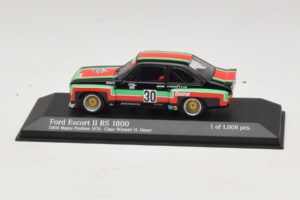 Ford Escort Mk2 RS1800 #30 H. Heyer Class Winner DRM Mainz-Finthen 1976 Minichamps 1:43 400768430 Métal