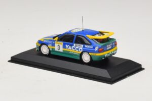 Ford Escort RS #3 Bernardini / Occelli Rally Monte Carlo Winner 1996 Minichamps 1:43 430968203 Métal — image 3 sur 4