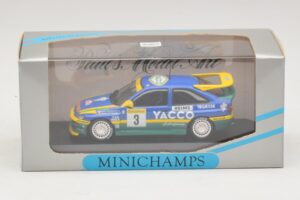 Ford Escort RS #3 Bernardini / Occelli Rally Monte Carlo Winner 1996 Minichamps 1:43 430968203 Métal — image 4 sur 4
