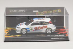 Ford Focus RS WRC #46 V. Rossi / C. Cassina RAC Rally 2007 Minichamps 1:43 400078446 Métal — image 4 sur 5