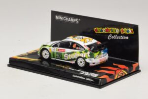 Ford Focus RS WRC #46 V. Rossi / C. Cassina RAC Rally 2008 Minichamps 1:43 400088146 Métal — image 3 sur 5
