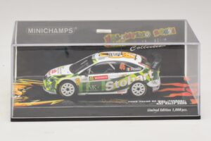 Ford Focus RS WRC #46 V. Rossi / C. Cassina RAC Rally 2008 Minichamps 1:43 400088146 Métal — image 4 sur 5
