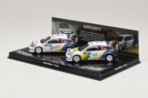 Ford Focus RS WRC Rally Mexico 2004 Set Minichamps 1:43 402048376 Métal — image 3 sur 5
