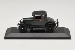 Ford Model A Standard Coupe Vert Foncé Minichamps 1:43 400082101 Métal