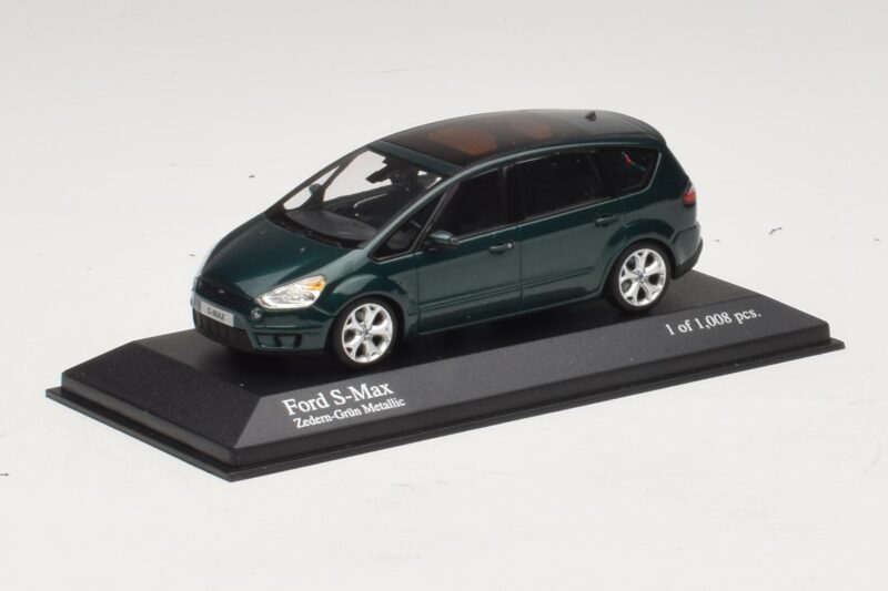Ford S-Max Vert Métallisé Minichamps 1:43 400085401 Métal