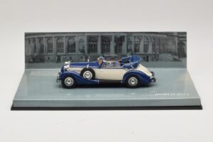 Horch 853 Cabriolet Bleu Minichamps 1:43 436012032 Métal