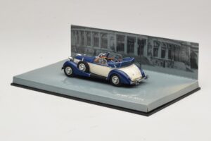 Horch 853 Cabriolet Bleu Minichamps 1:43 436012032 Métal — image 3 sur 5