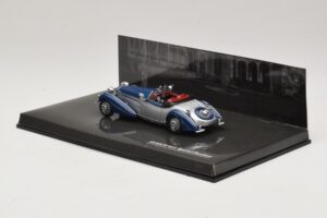 Horch 855 Special Roadster Argent Bleu Minichamps 1:43 436014202 Métal — image 3 sur 5