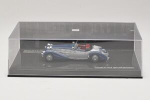 Horch 855 Special Roadster Argent Bleu Minichamps 1:43 436014202 Métal — image 5 sur 5