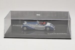 Horch 855 Special Roadster Bleu Argent Sans Boîte Extérieure Minichamps 1:43 436014202-O1 Métal — image 4 sur 4