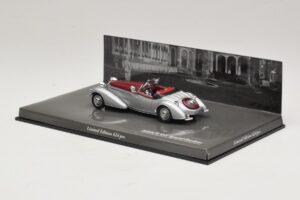 Horch 855 Spezial Roadster Argent Rouge Minichamps 1:43 436014206 Métal — image 3 sur 5