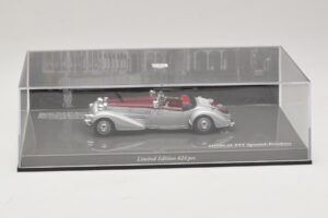 Horch 855 Spezial Roadster Argent Rouge Minichamps 1:43 436014206 Métal — image 5 sur 5
