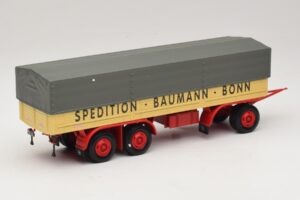 Kassbohrer Remorque Plateau Baumann Bonn Minichamps 1:43 439161097 Métal — image 2 sur 6