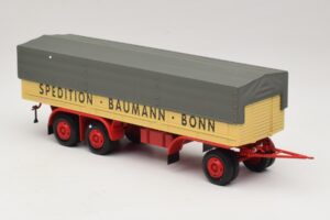 Kassbohrer Remorque Plateau Baumann Bonn Minichamps 1:43 439161097 Métal — image 4 sur 6