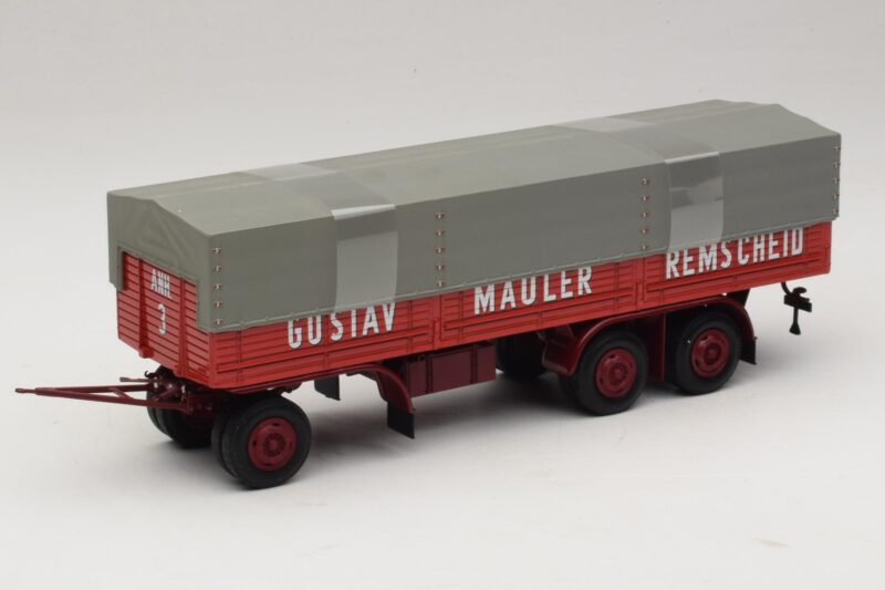 Kassbohrer Remorque Plateau Mauler Remscheid Minichamps 1:43 439161099 Métal