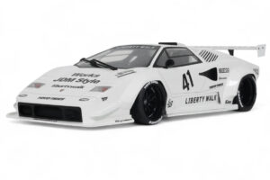 Lamborghini Countach LB-Works Blanc GT Spirit 1:18 Z356-WH Résine