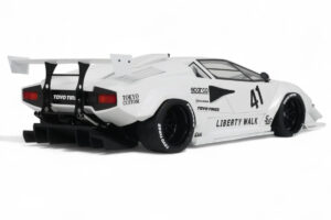 Lamborghini Countach LB-Works Blanc GT Spirit 1:18 Z356-WH Résine — image 2 sur 5