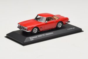 Maserati 5000 GT Allemano Rouge Minichamps 1:43 437123321 Métal — image 2 sur 4