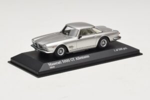 Maserati 5000 GT Allemano Argent Minichamps 1:43 437123324 Métal — image 2 sur 4