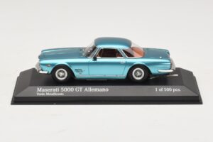 Maserati 5000 GT Allemano Verde Metallizzato Minichamps 1:43 437123320 Métal