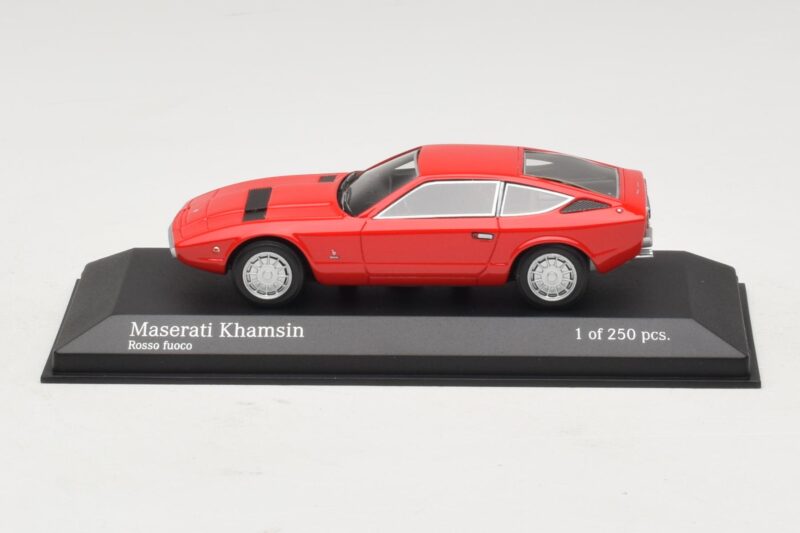 Maserati Khamsin Rouge Minichamps 1:43 Maserati Khamsin Rouge Minichamps 1:43 437123224 Métal