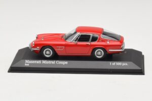 Maserati Mistral Rouge Minichamps 1:43 437123424 Métal