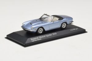 Maserati Mistral Spyder Light Blue Metallic Minichamps 1:43 437123432 Métal — image 2 sur 4