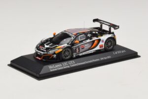 McLaren MP4-12C GT3 #5 Boutsen Racing Guilvert / Dermont 24 Hours of Spa 2013 Minichamps 1:43 437131305 Métal — image 2 sur 4