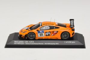 McLaren MP4-12C GT3 #69 Dorr Motorsport Adams / S. Asch 24 Hours of Nurburgring 2014 Minichamps 1:43 437141369 Métal