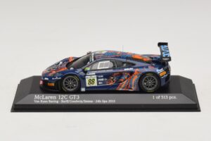 McLaren MP4-12C GT3 #88 Von Ryan Racing Barff / Goodwin 24 Hours of Spa 2013 Minichamps 1:43 437131388 Métal