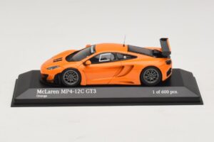 McLaren MP4-12C GT3 Street Orange Minichamps 1:43 437121399 Métal
