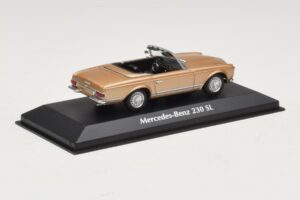 Mercedes 230 SL W113 Or Métallisé Maxichamps 1:43 940032230 Métal — image 2 sur 4