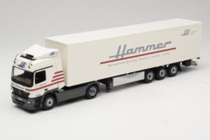 Mercedes Actros 1844LS Koffersattelzug Hammer Aachen Minichamps 1:43 499039105 Métal
