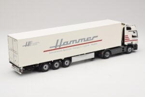 Mercedes Actros 1844LS Koffersattelzug Hammer Aachen Minichamps 1:43 499039105 Métal — image 2 sur 6
